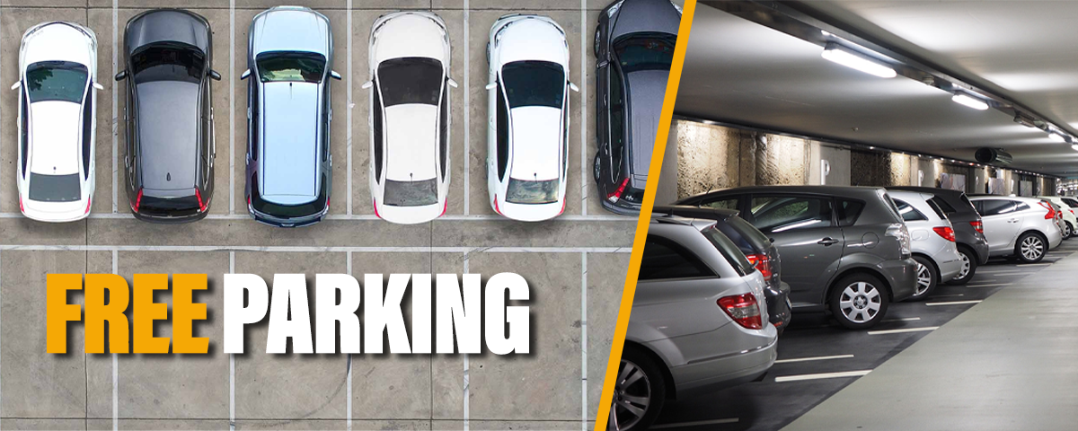 FREE PARKING 
